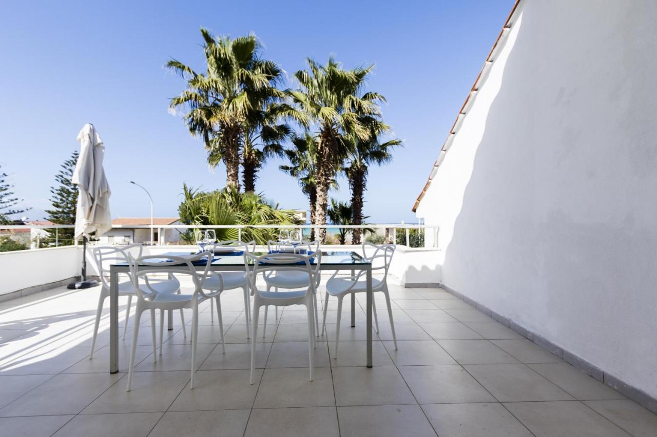 Visitsicilia Bianca Mare Apartment อัลกาโมมารีนา ภายนอก รูปภาพ